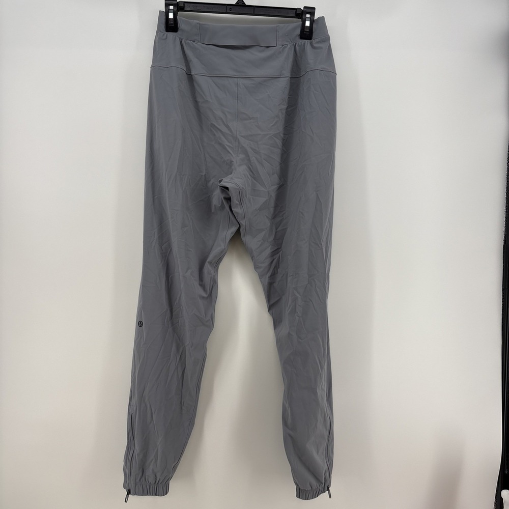 Lululemon Surge Jogger Pants Mens M Gray Athletic Ankle Zip LM59565 - Picture 2 of 7